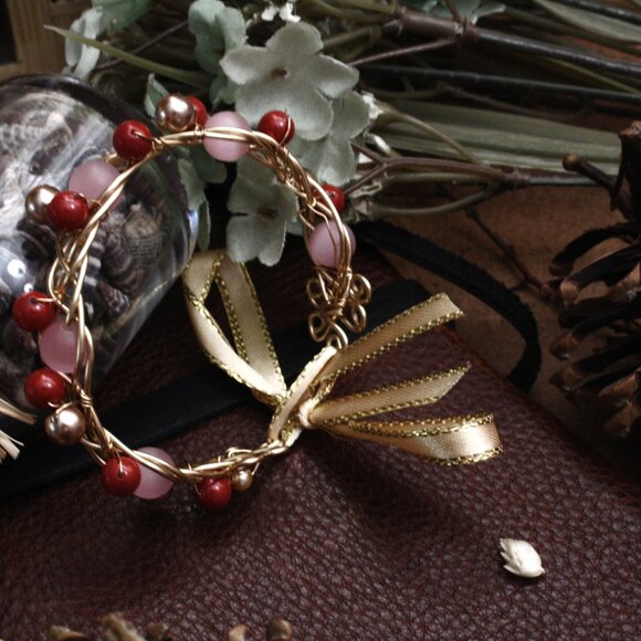 Brass Celtic Cuff Bracelet - Picture 3 of 8